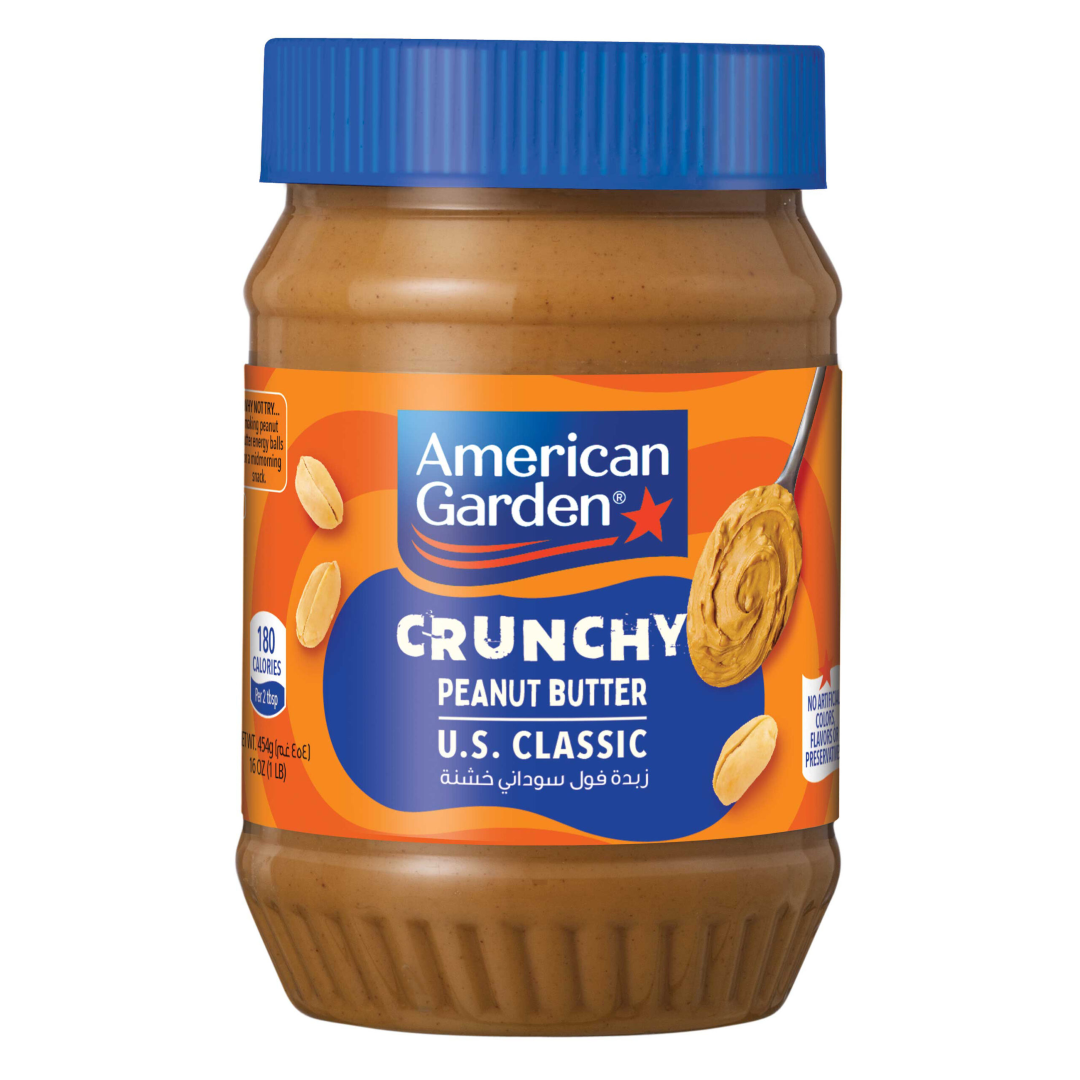 AMERICAN GARDEN CRUNCHY PEANUT 510G